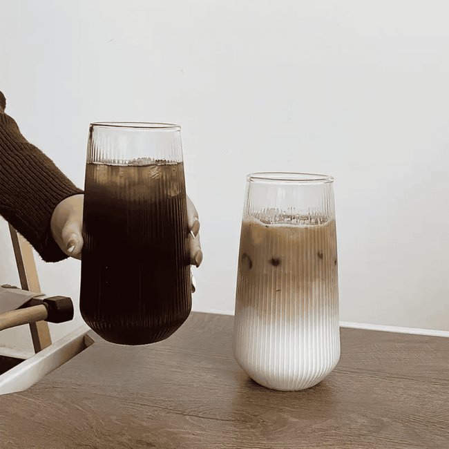 Ribbed Juice/Water Glasses
