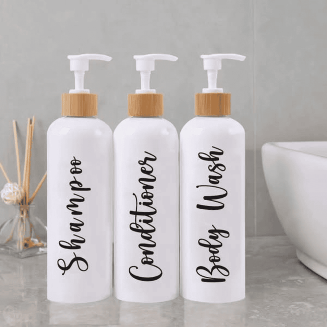 3 in 1 Shampoo Conditioner Body Wash Dispensers