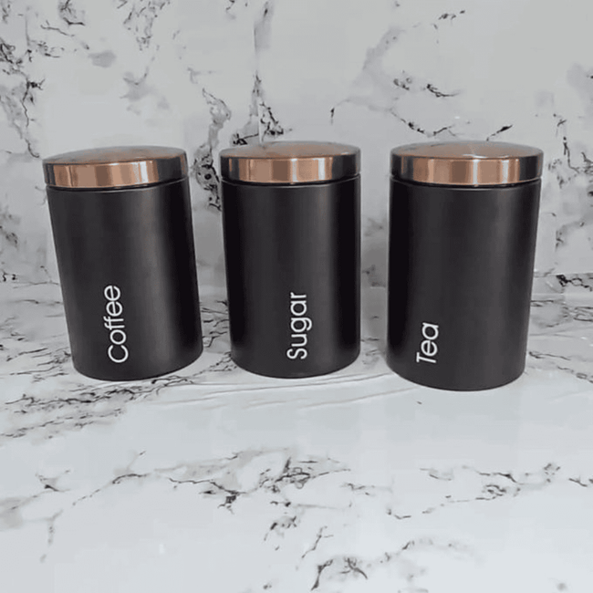 Sugar Tea and Coffee Canisters