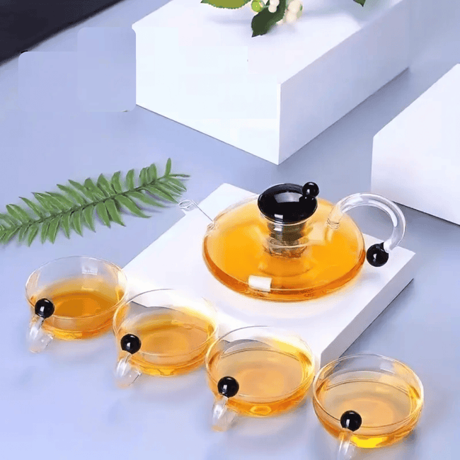 5pcs Heat Resistant Tea Set