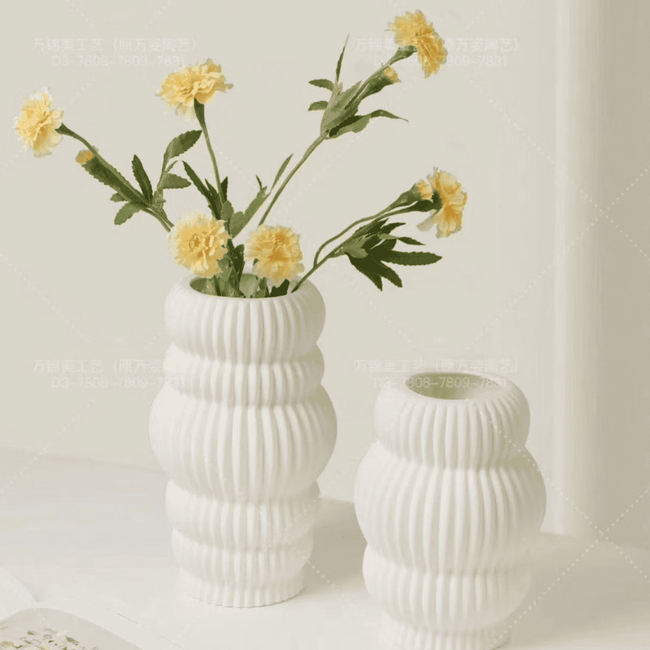 2-Piece Ceramic Vase Set