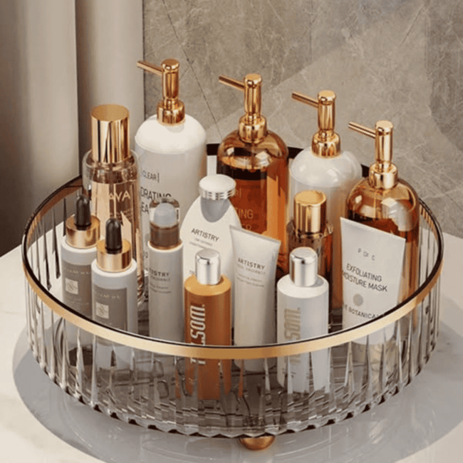 360-Degree Rotating Turntable Organizer