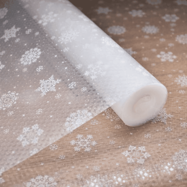 Snowflakes Pattern Kitchen Drawer Liners
