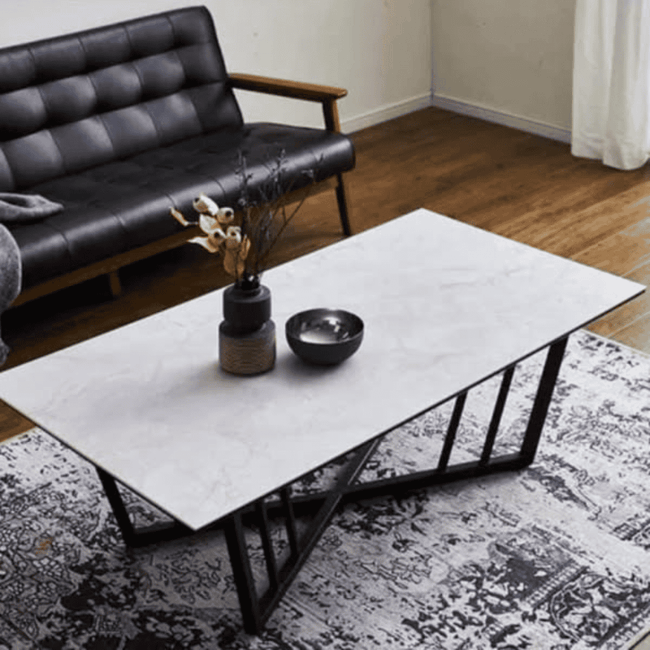 Twin Nesting Table Marble Top