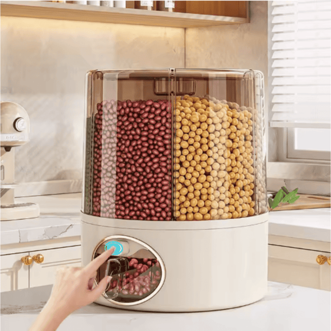 6 Compartment Cereal Dispenser