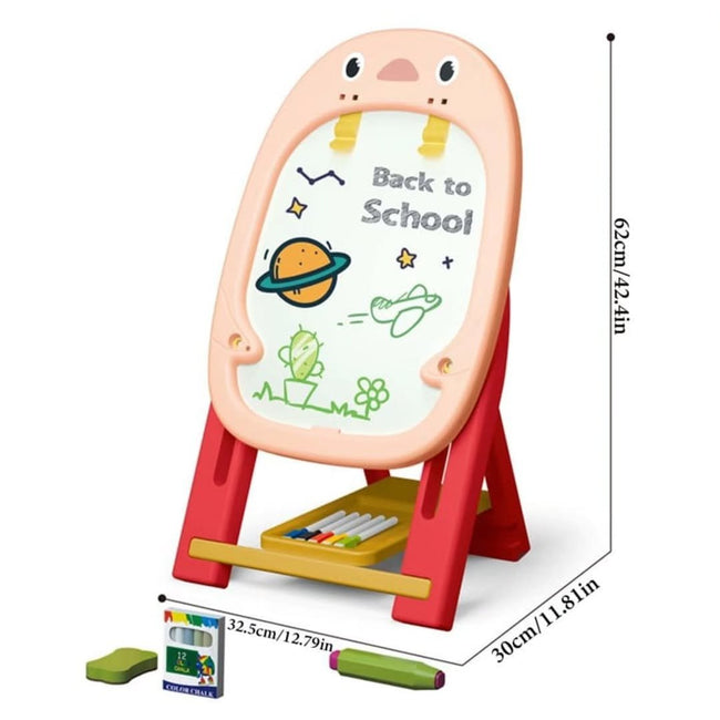 Adjustable Double Sided Art Easel for Kids