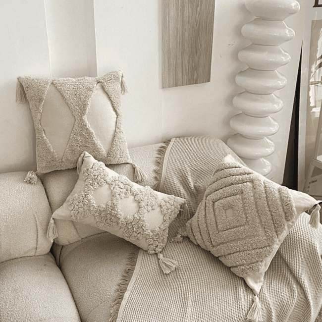 4pcs Throw Pillow Cases