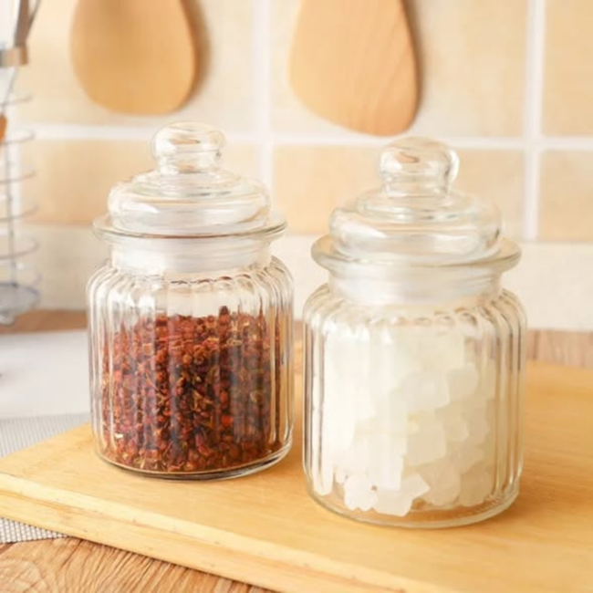 GLASS CANISTER