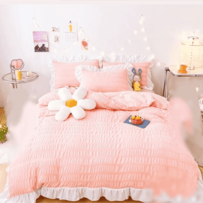 6×7 Laced Duvet Set