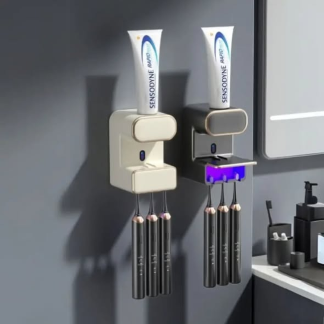 Wall-mounted Electric Toothpaste Dispenser