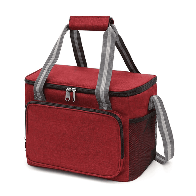 15L Portable Insulated Thermal Cooler Lunch Bag
