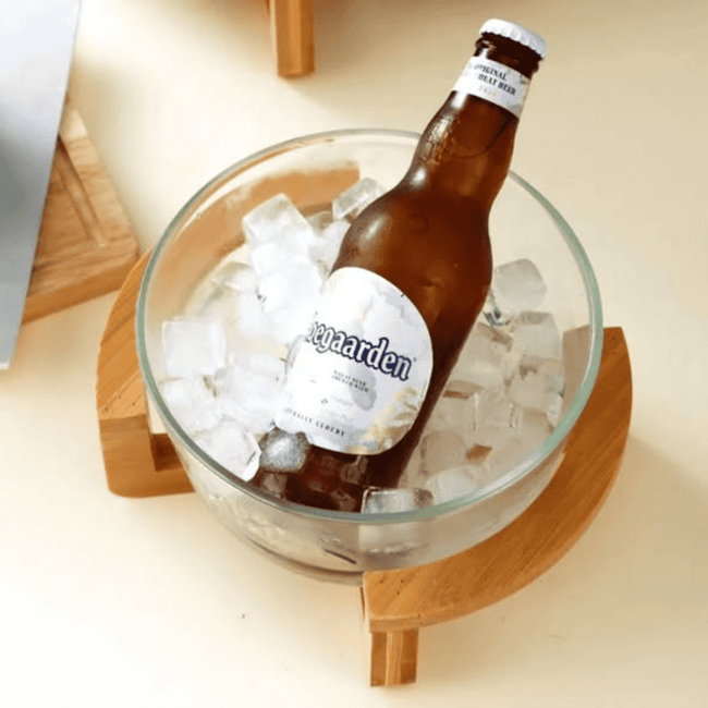 Borosilicate Glass Salad Bowl
