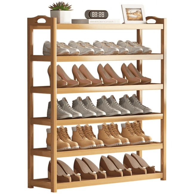 6 Layer Bamboo Shoe Rack