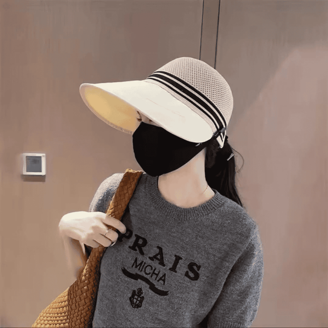 Wide-Brim Sun Visor