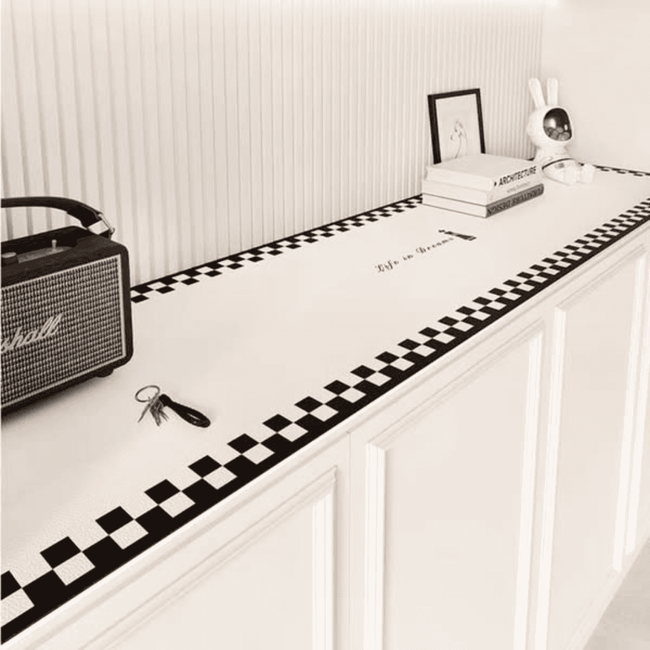 Washable Table Runner/Drawer Liner/TV Stand Mat