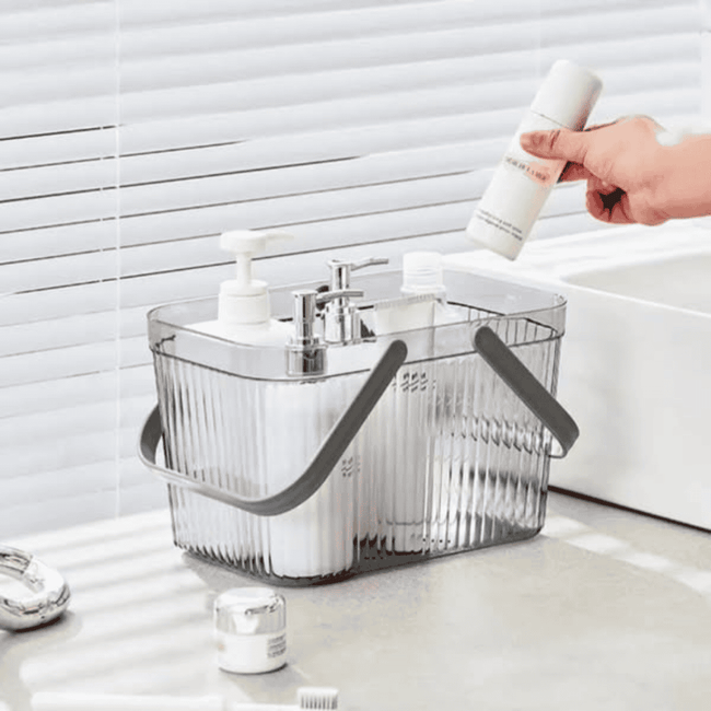 Transparent Bathroom Drain Basket