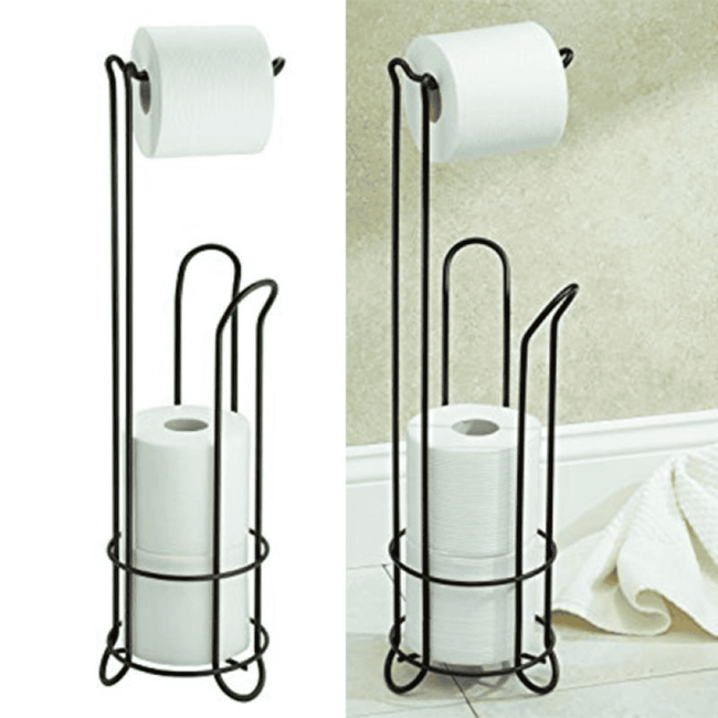 Stainless Steel Free Standing Tissue Holder