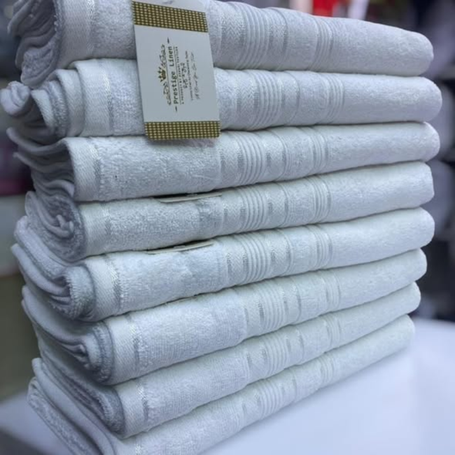 White Cotton Towels
