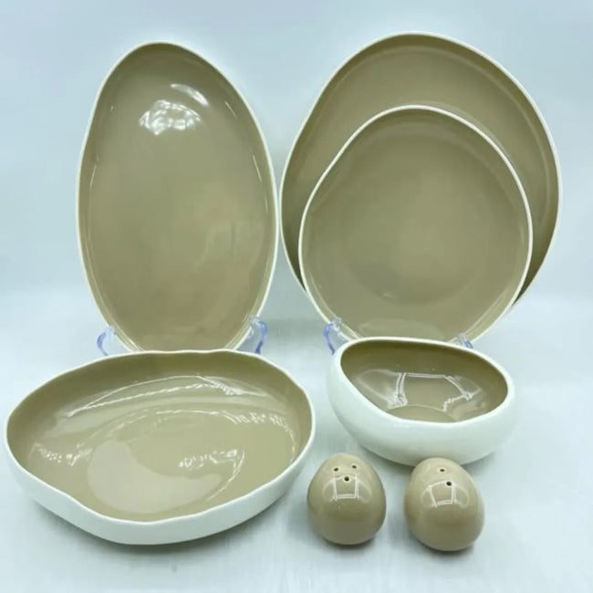 27Pcs Ceramic Dinner Set