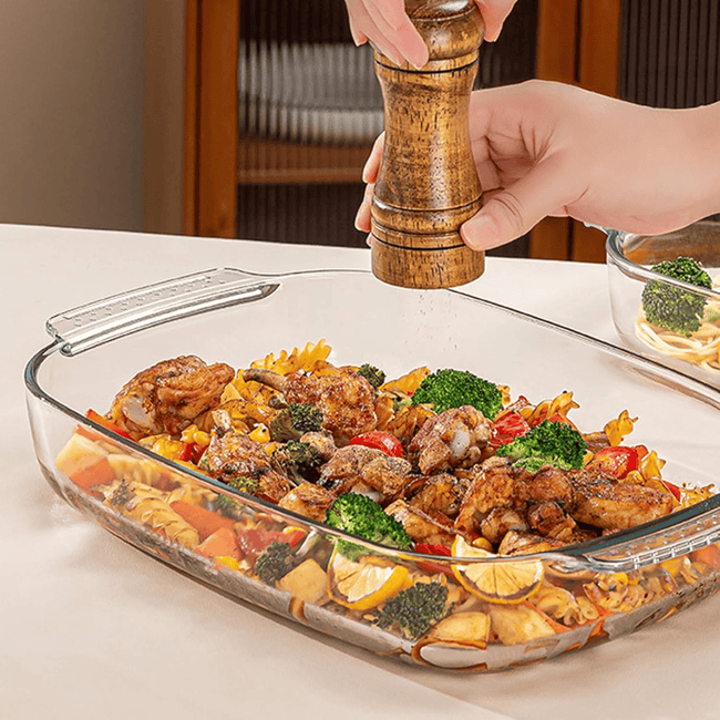 3-in-1 Borosilicate Baking Glassware Set