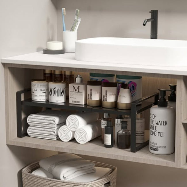 Expandable storage rack