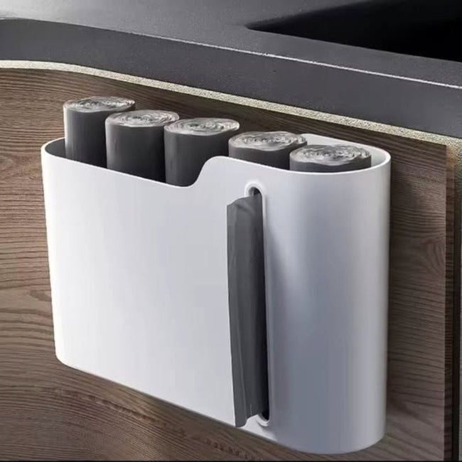 Wall-Mounted Garbage Bag Dispenser