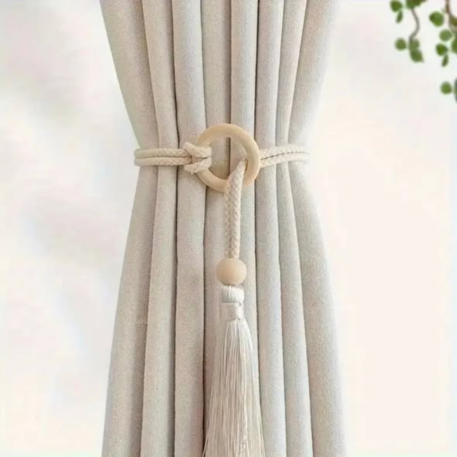 2pcs Curtain Tassel Holdbacks