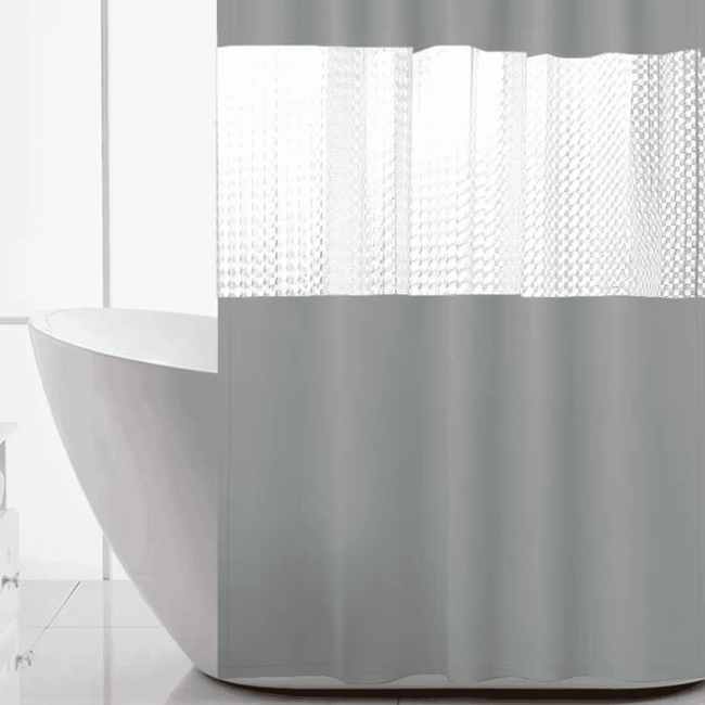 Polyester Waterproof Bath Shower Curtain
