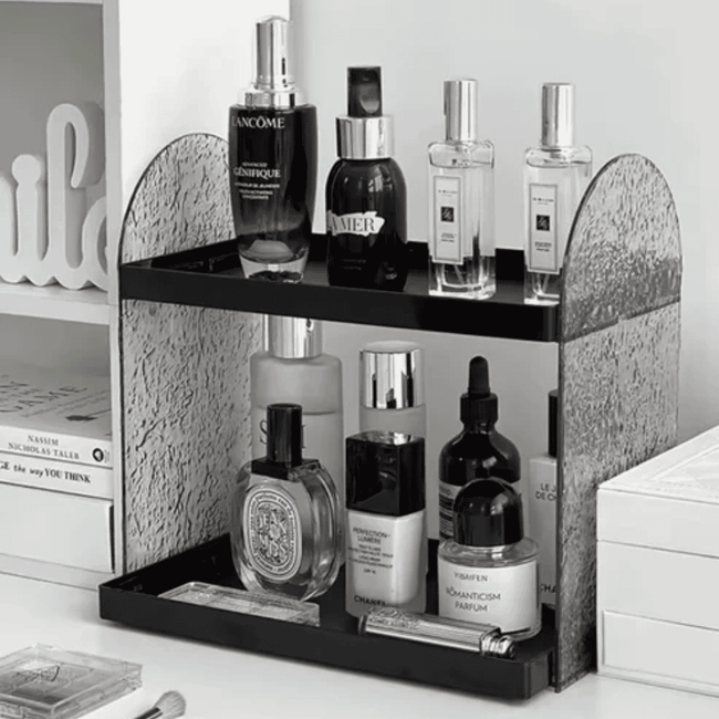 Two-Tier Acrylic Storage Rack