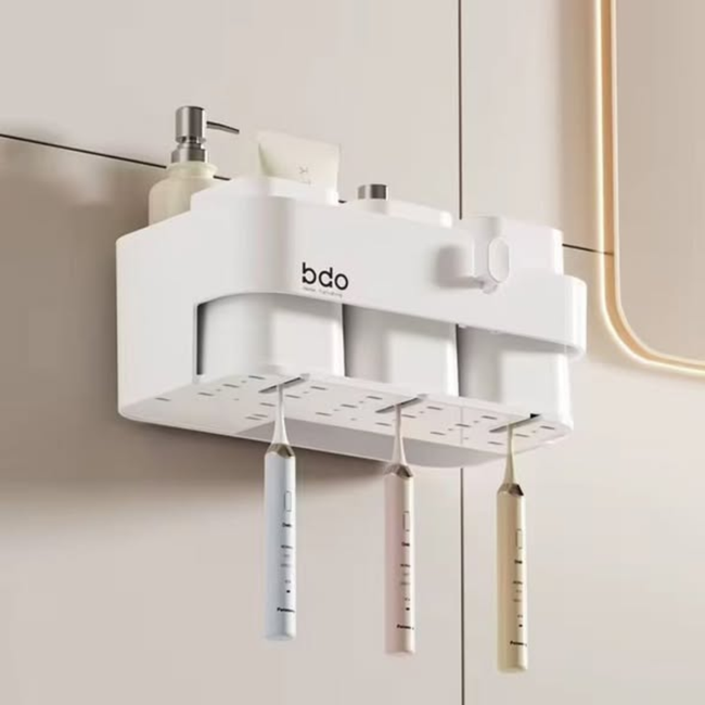 Bathroom Wall Mounted Toothbrush Holder