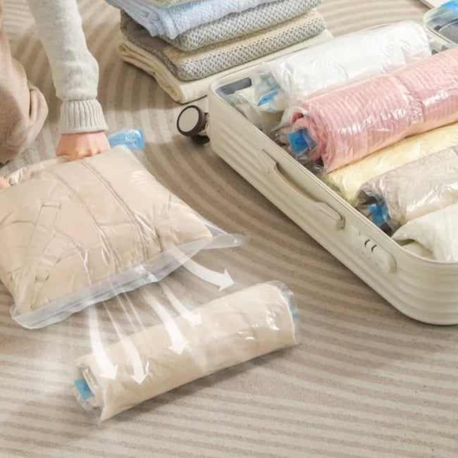 10pcs Travel Cloth Organizer or Compression Storage Bag Set