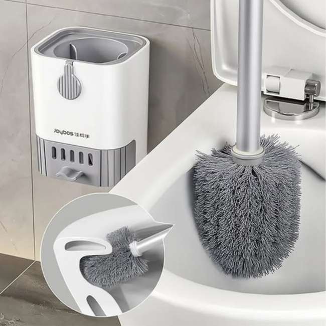 Wall Mounted Long Handle Toilet Cleaning Brush