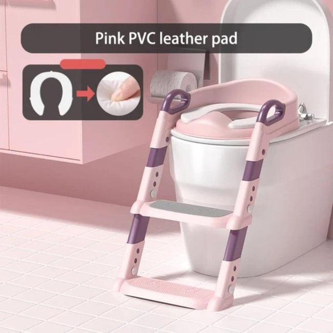Kids Training Toilet Seat with Soft Cushion