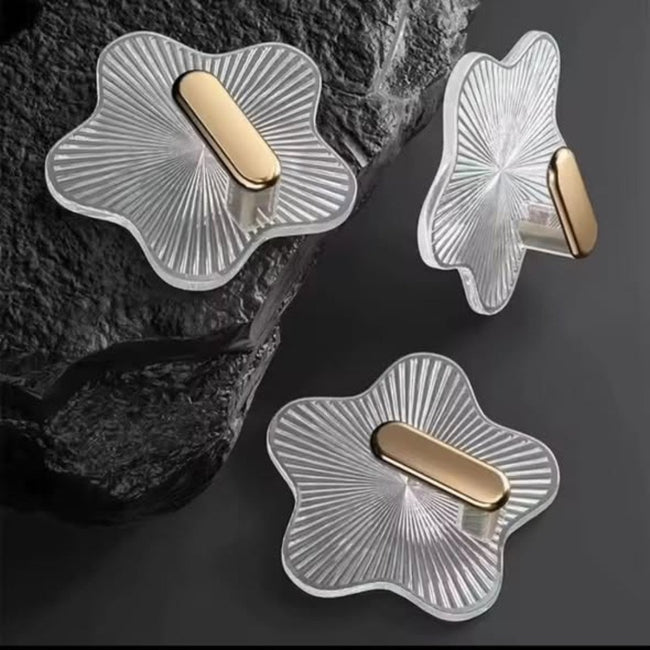 5pcs Seamless Adhesive Hooks