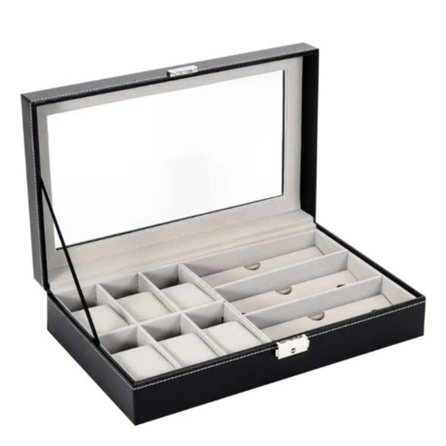 Portable watch + Glasses organizer