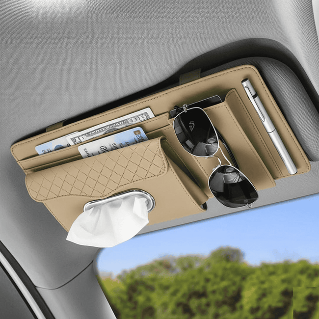 Multifunctional Car Sun Visor Organizer