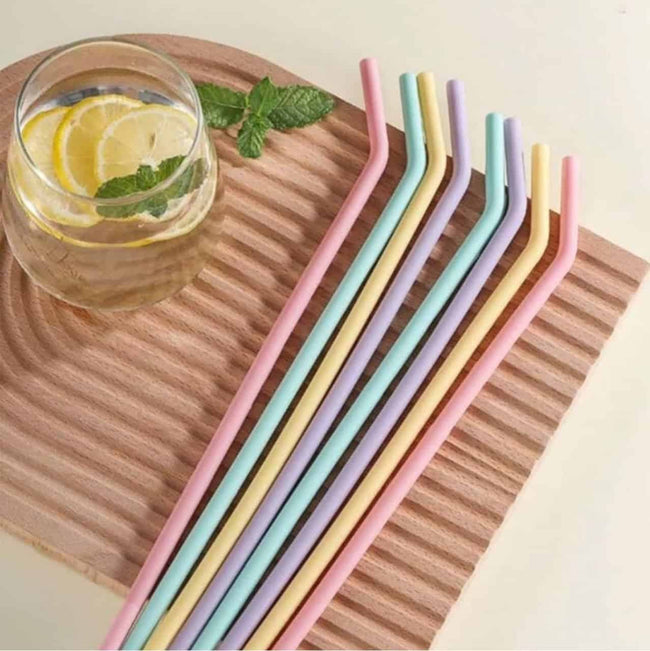 Reusable Silicone Straws