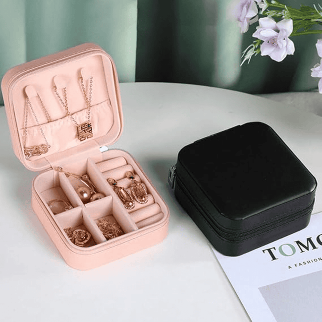 Portable Travel Jewelry Storage Box