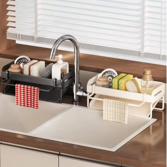 Kitchen Sink Sponge Rack