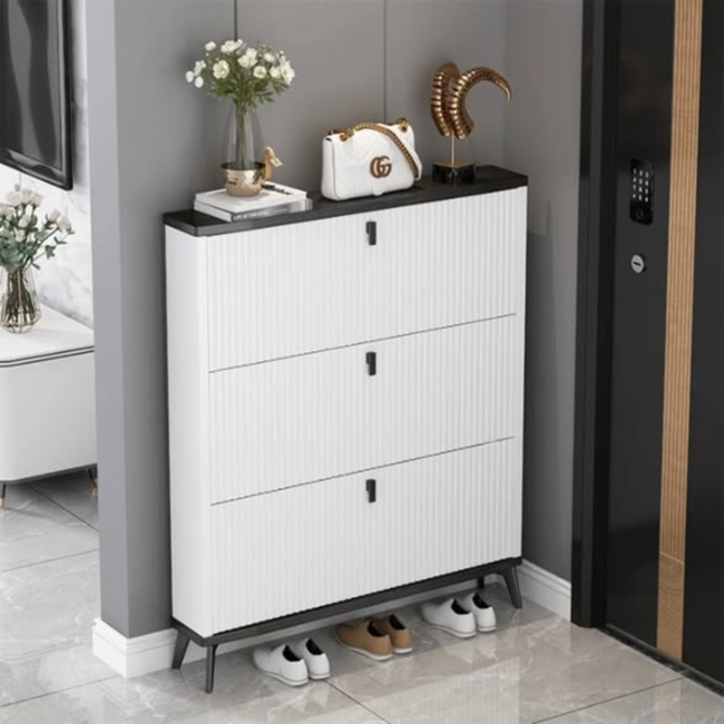 Bucket Flip Shoe Rack