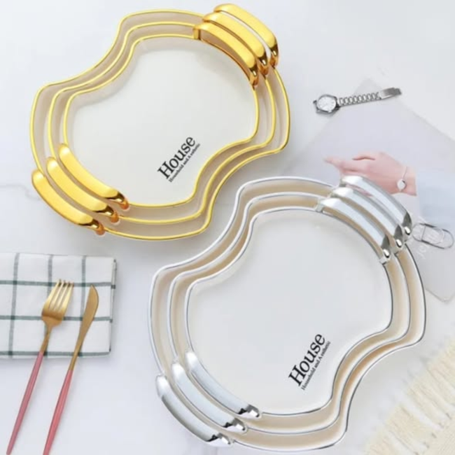 3 Pcs Acrylic Trays