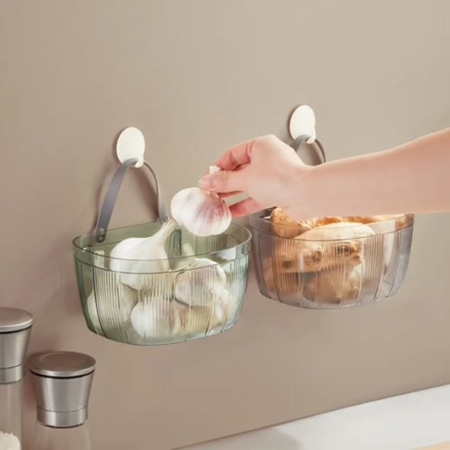Large Capacity Wall-mounted Storage Basket