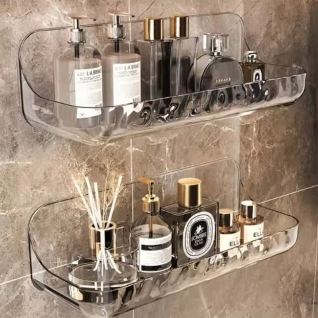 Acrylic Wall-Mounted Shelf