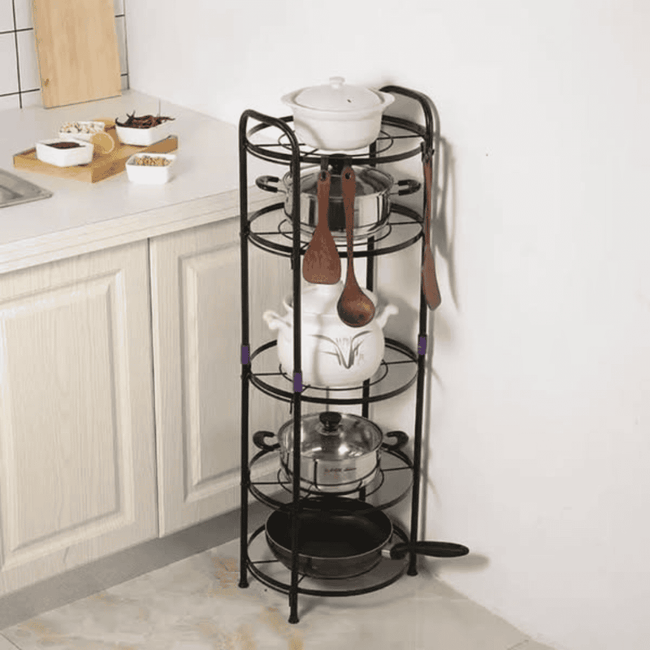 5 Tier Pot Rack Holder