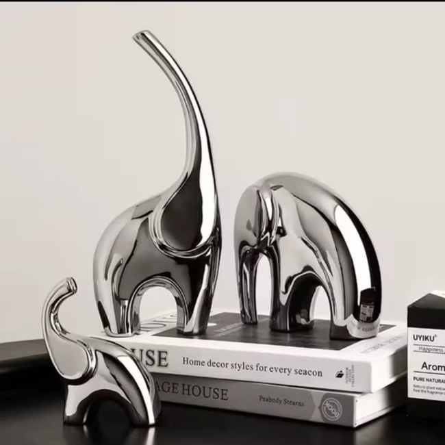 3pcs Elephant Home Decor