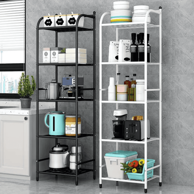 5 Tier Metallic Rack