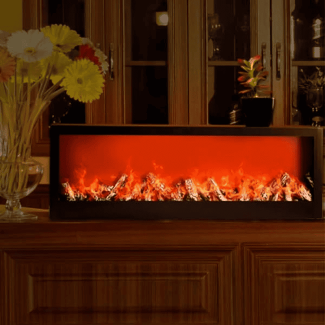 3D LED Electric Fire Place