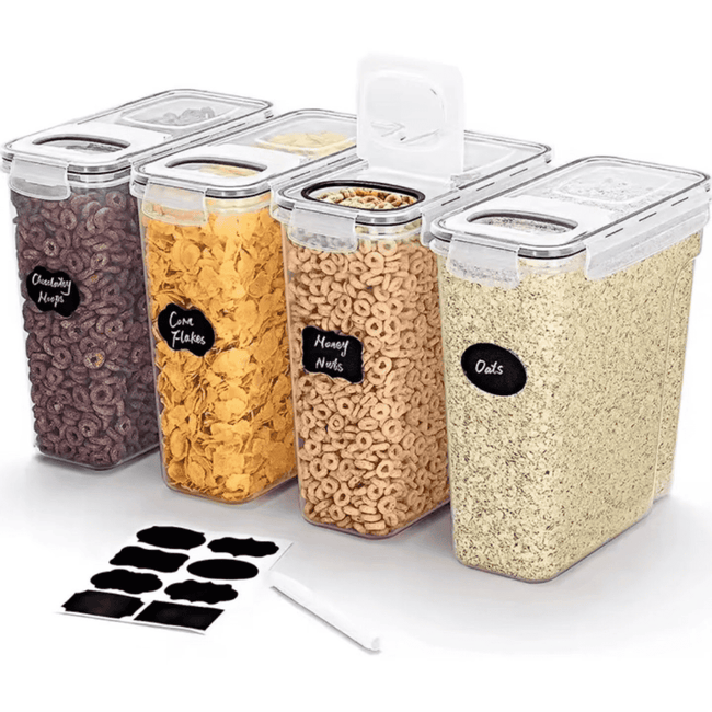4pcs Airtight Food Storage Containers