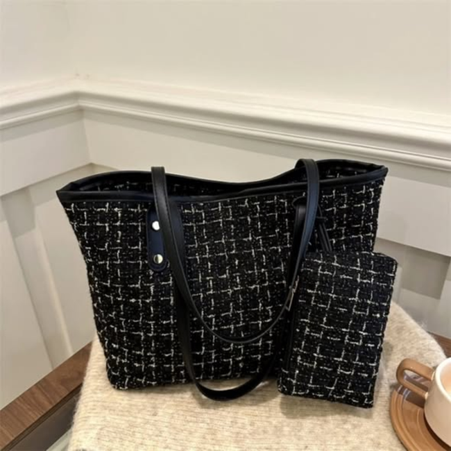 2 In One Classic Tote Bags