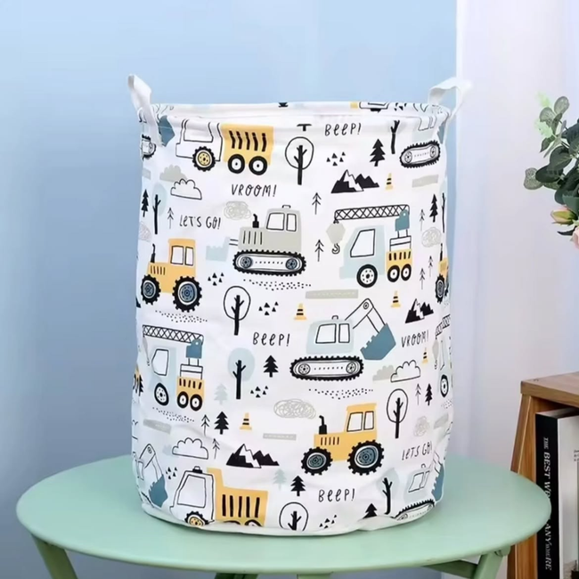 Foldable waterproof laundry basket / toy basket